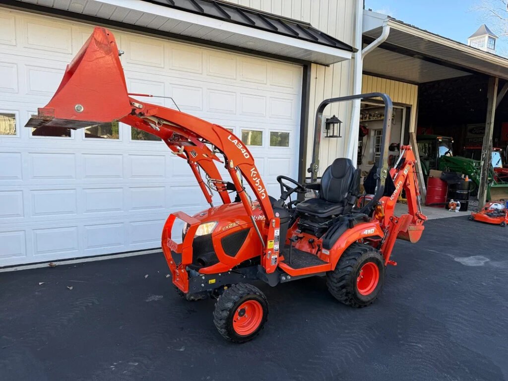 2022 Kubota BX23S 4x4 Loader Backhoe